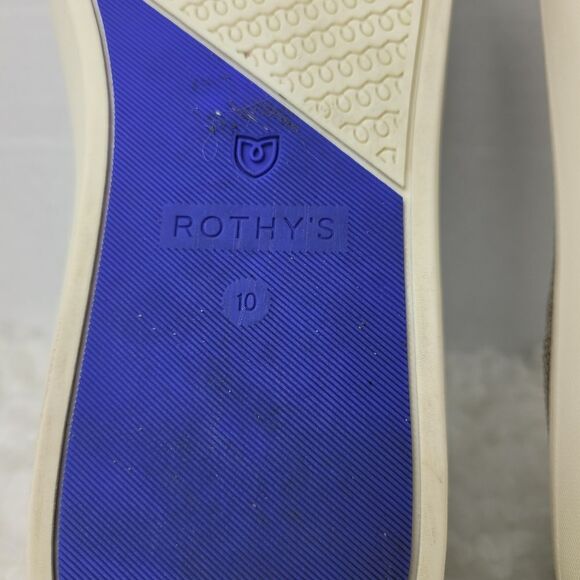 Rothy’s The Original Slip-On Sneaker Size 10 Portobello Casual Eco Friendly - Picture 10 of 10